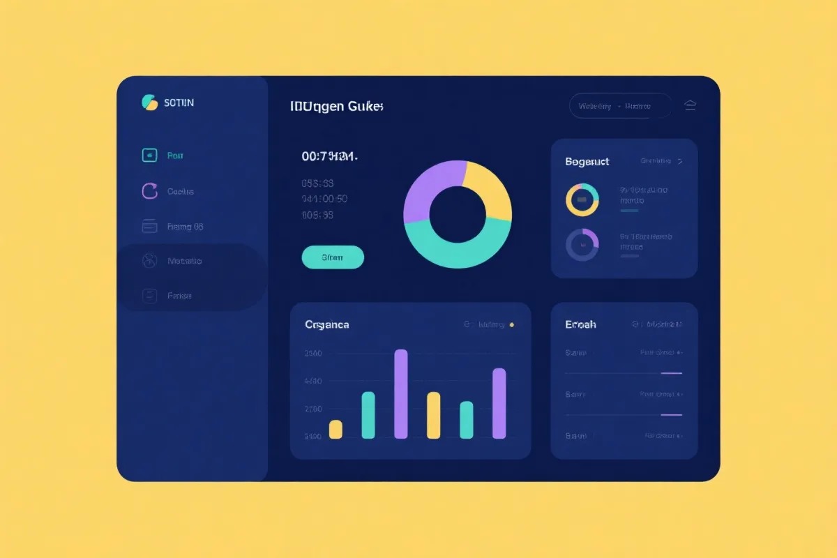 数据看板示意图