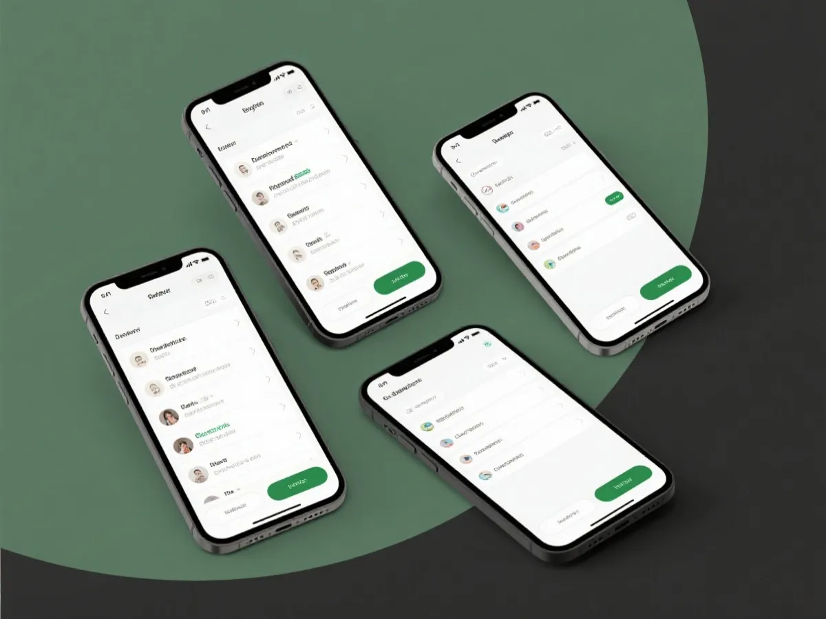 移动端页面示意图